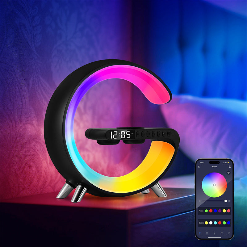 4 in 1 Clock Lamp with Alarm +