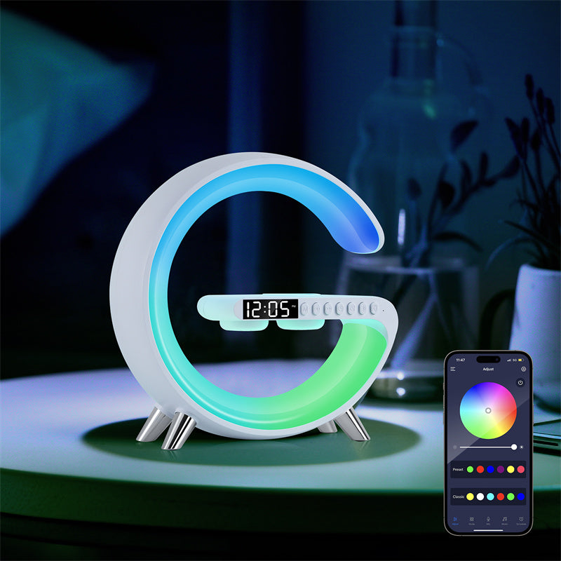 4 in 1 Clock Lamp with Alarm +