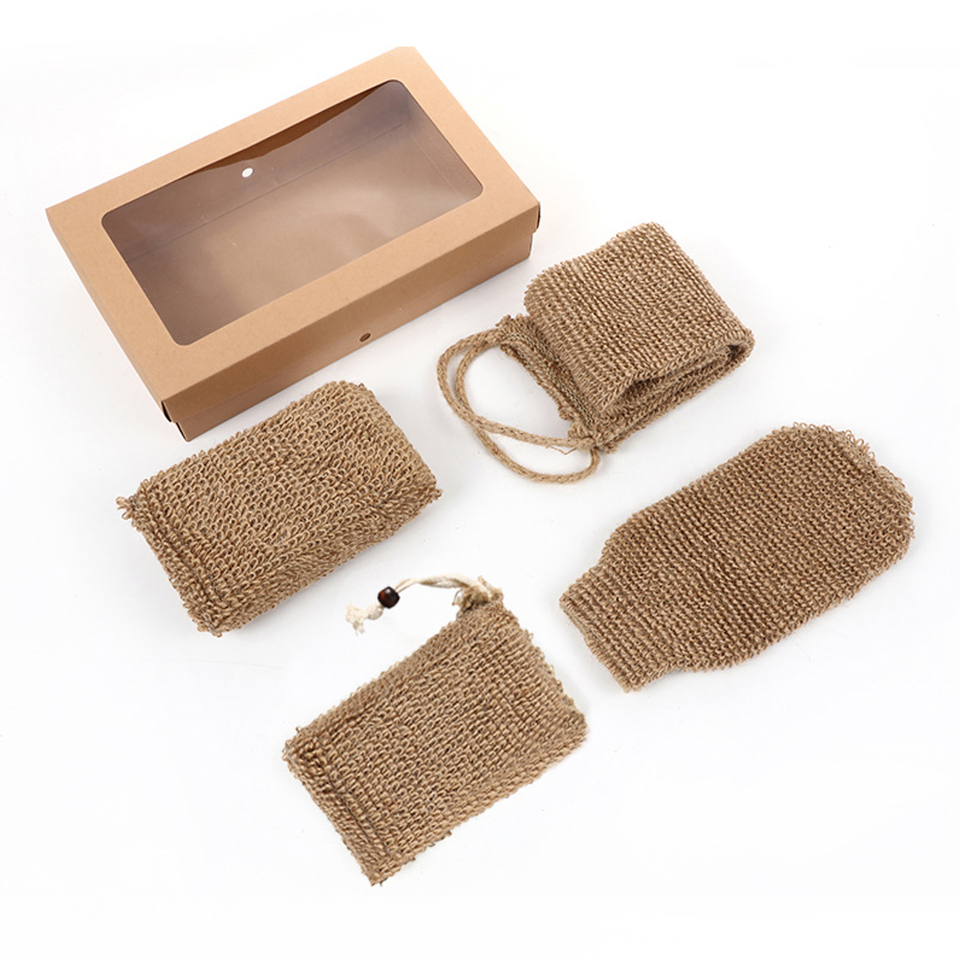 Heart Bath Set with Brushes