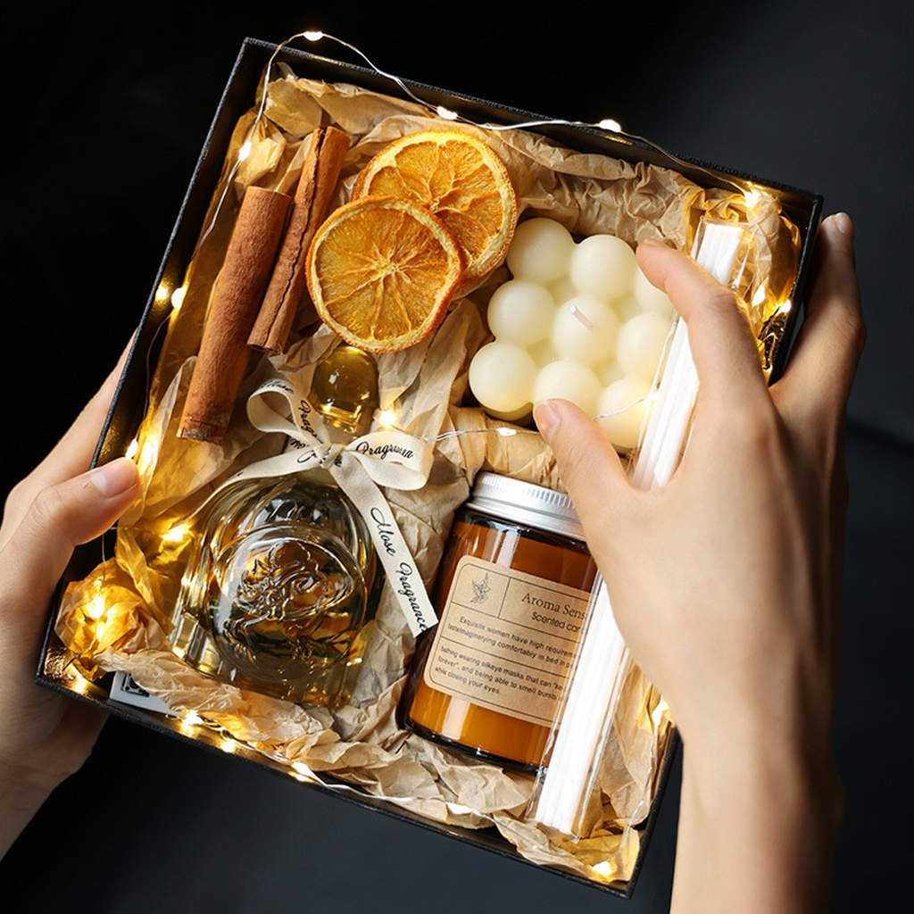 Midnight Glow Luxury Candle Gift Box