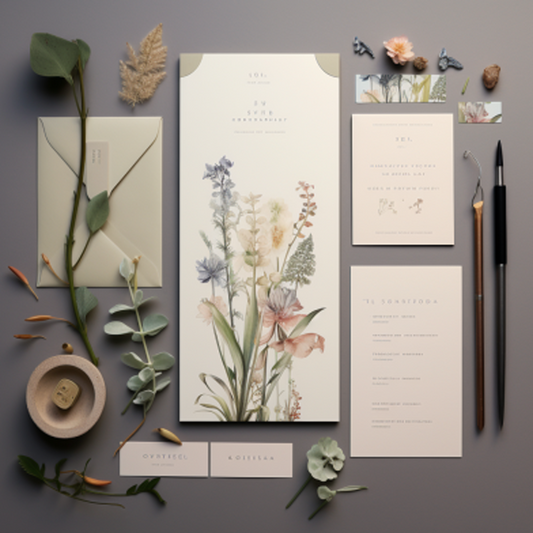 Custom Wedding Stationary