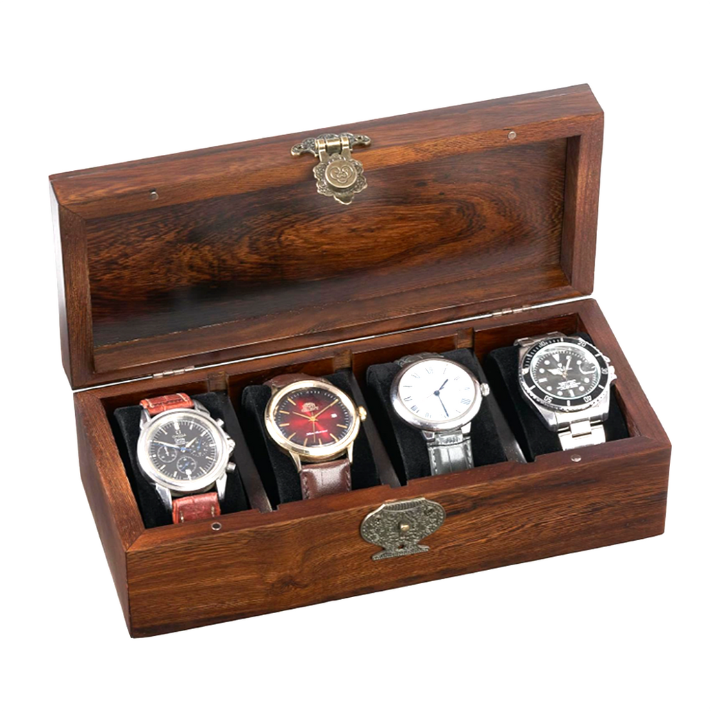 Handcrafted Wood Watch Display Case
