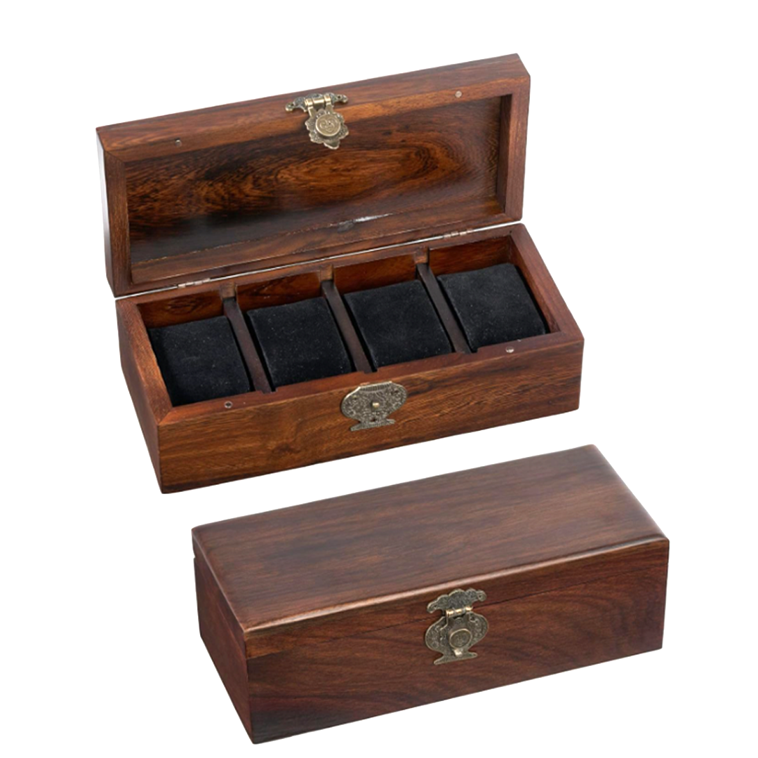Handcrafted Wood Watch Display Case