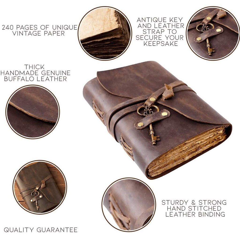 Handmade Antique Look Journal & Sketchbook Book