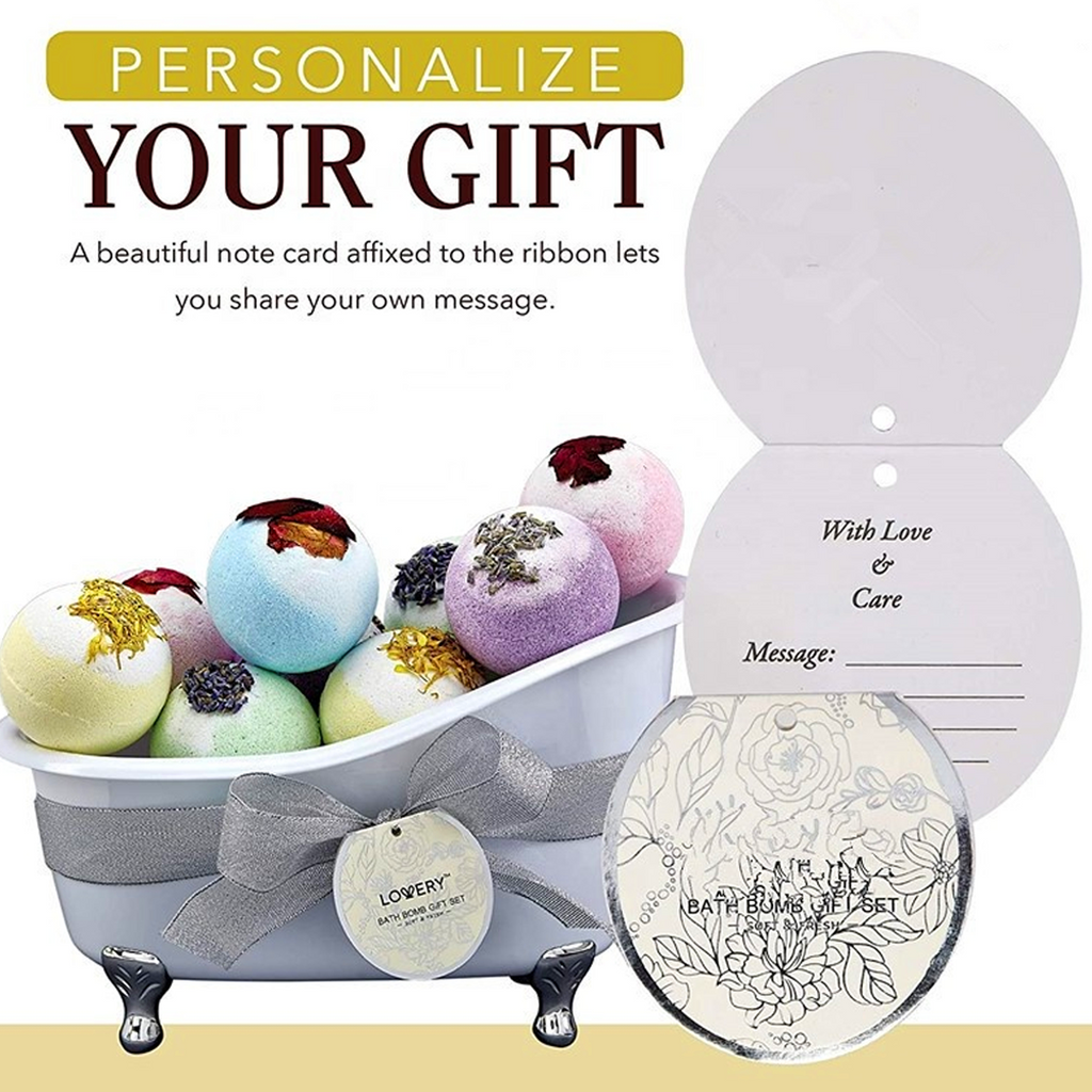 Dry Flower Petals Rich Spa Bath Ball Set