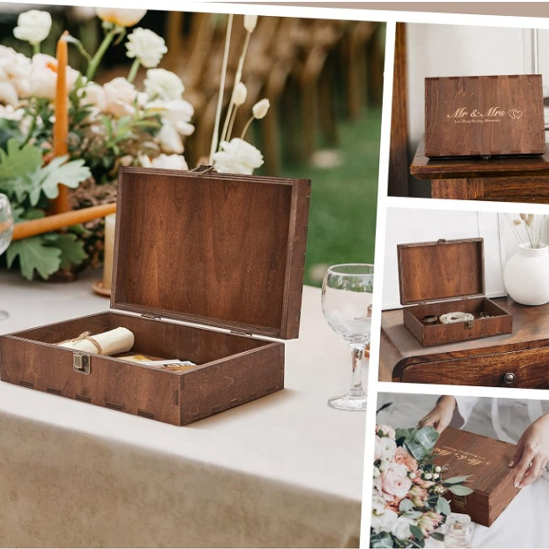 Mr and Mrs Keepsake Box