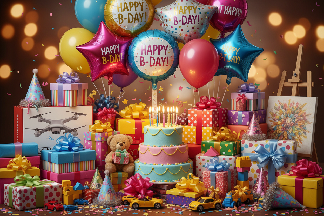 Birthday gifts for all 