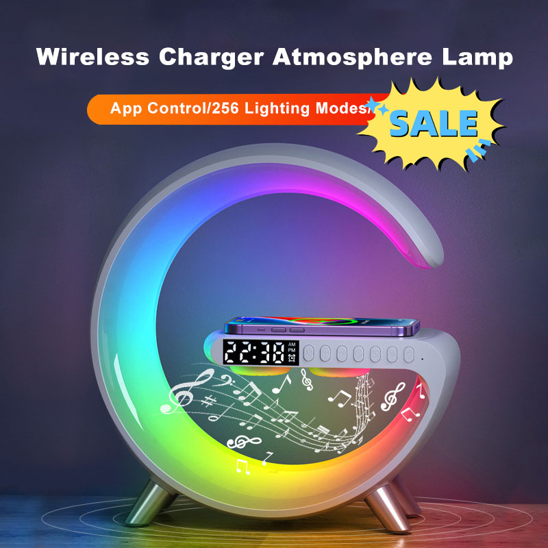 4 in 1 Clock Lamp with Alarm +